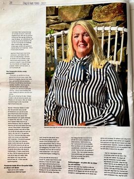 Urklipp ur Tidningen Dag & Natt, januari 2022, sida 2