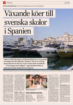 Urklipp ur Dagens Industri, 2 mars 2024, sida 3